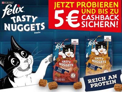 Purina: FELIX® Tasty Nuggets gratis ausprobieren