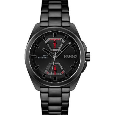 HUGO Expose Herrenuhr für 121,20€ (statt 156€)