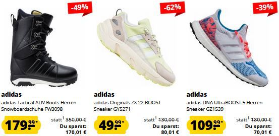 SportSpar: adidas Sneaker Sale   z.B. Derrick Rose Schuh für 52€ (statt 70€) 