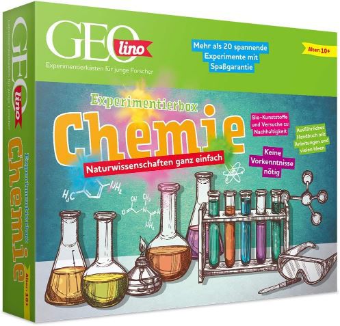 Franzis 67128 GEOlino Chemie Experimentierbox für 19,99€ (statt 25€)