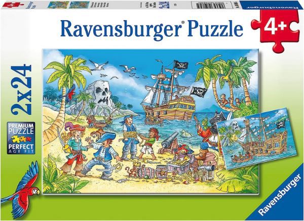 Ravensburger Die Abenteuerinsel Kinderpuzzle mit 2 Motiven für 5€ (statt 9€)