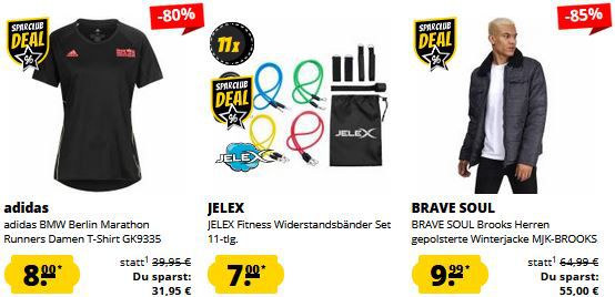 SportSpar Preissturz Sale + 5€ Extra Rabatt   z.B. 3er Paar SportSpar Füßlinge ab 0,99€