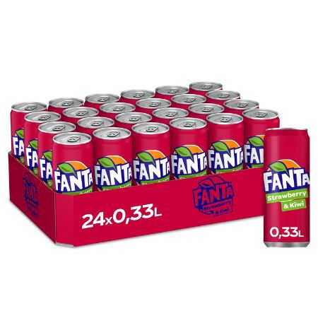 24er Pack Fanta Strawberry & Kiwi, 330ml ab 14,84€ (statt 24€)