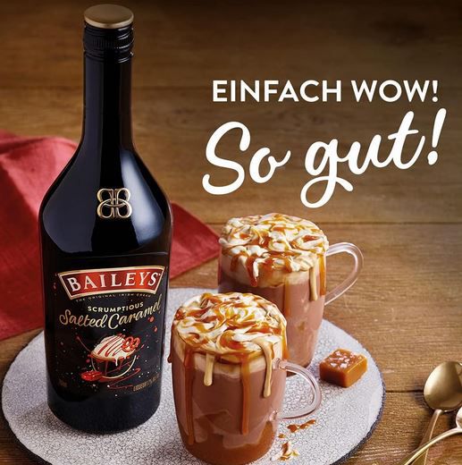 Baileys Salted Caramel Irish Cream Likör, 0,7L, 17% ab 11,43€ (statt 17€)