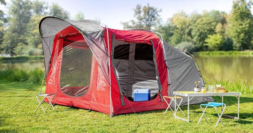 Chillroi 4 Personen Tunnelzelt, 485 x 280 x 200 cm für 116,39€ (statt 132€)