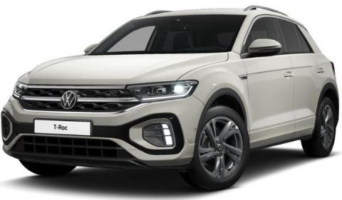 Volkswagen T Roc R Line mit 150PS für 220,72€ mtl.   LF 0.57