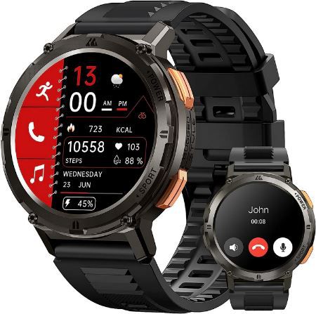 KOSPET T2 Smartwatch mit 1,43 AMOLED Always On Display für 65,99€ (statt 110€)