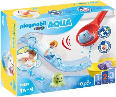 Playmobil 1.2.3 Aqua 70637 Fangspaß mit Meerestierchen für 9,29€ (statt 15€)
