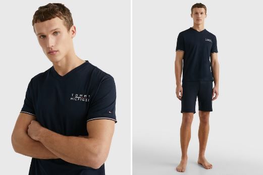 Tommy Hilfiger T Shirt in Navy für 31,43€ (statt 45€)