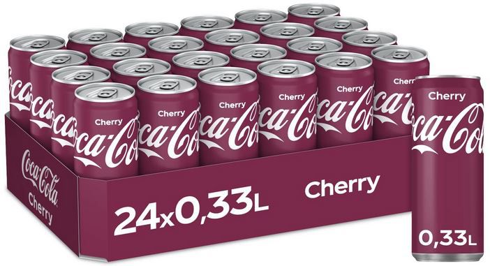 24x Coca Cola Cherry, 330 ml ab 14,84€ (statt 23€)