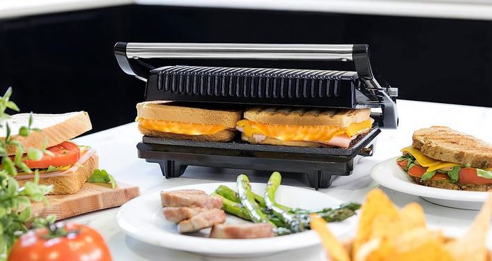 Cecotec Rock n Grill 1500 Rapid Elektrogrill, 750W für 22,90€ (statt 35€)