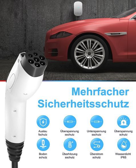 E POLAR EV Ladegerät Typ 2 Wallbox, 11KW mit App für 375,99€ (statt 560€)