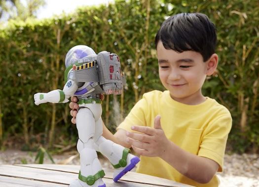 Mattel Buzz Lightyear Action Figur mit Intaraktion für 12,72€ (statt 22€)
