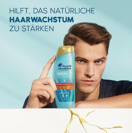 3x Head & Shoulders Derma x Pro Shampoo Revitalisierend für 11,50€ (statt 17€)