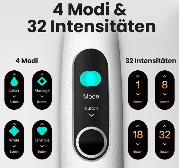 Oclean X Pro Elite Elektrische Schallzahnbürste für 49,99€ (statt 60€)