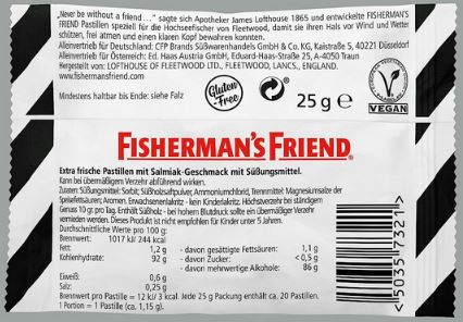 24er Pack Fishermans Friend Salmiak, 25g ab 13,71€ (statt 26€)