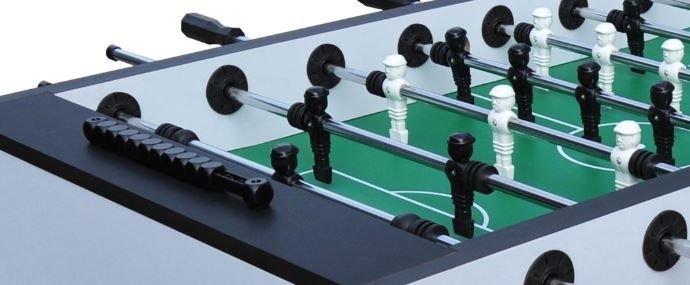 Hudora Chelsea Kickertisch, 140x76x90 cm für 239,90€ (statt 279€)