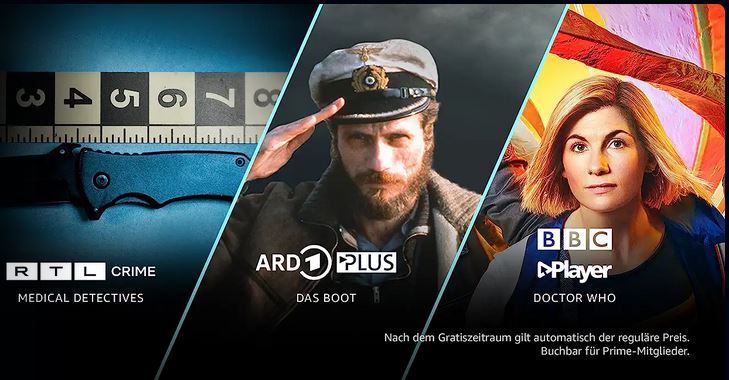 Prime Video: 30 Tage GRATIS auf ausgewählte Channels   GEO+, MGM+, Crime u.v.m.