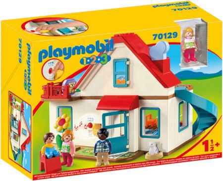 Playmobil 1.2.3 70129 Einfamilienhaus mit Türklingel für 29,09€ (statt 35€)