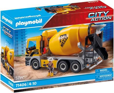 Playmobil 71406 City Action Betonmischer für 31,89€ (statt 40€)