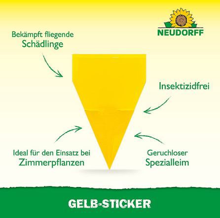 10er Pack Neudorff Gelbsticker, insektizid frei, geruchlos für 3,29€ (statt 6€)