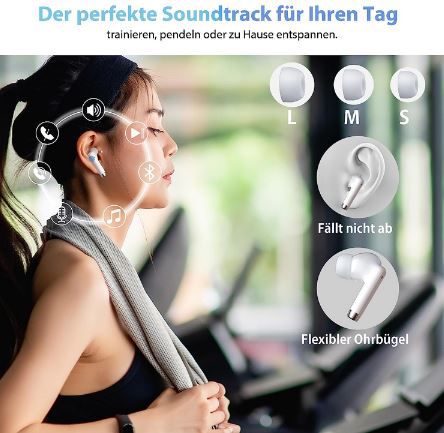 Blackview AirBuds 4 In Ear Kopfhörer mit NC für 10,19€ (statt 19€)