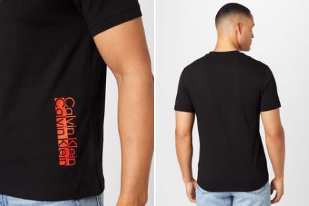Calvin Klein T Shirt in Schwarz für 31,92€ (statt 40€)