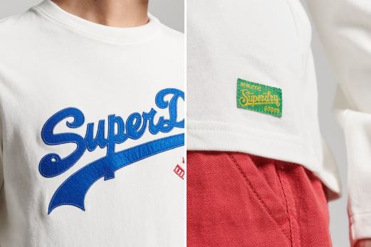 Superdry Baumwoll Pullover mit Stickerei für 34,90€ (statt 50€)