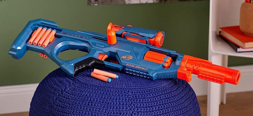 Nerf Elite 2.0 Eaglepoint RD 8 Blaster + 16 Nerf Darts für 23,39€ (statt 28€)