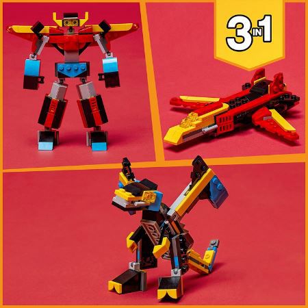 LEGO 31124 Creator 3 in 1 Super Mech Roboter für 5,50€ (statt 9€)