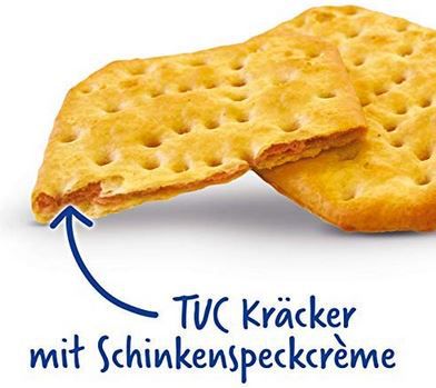 24er Pack TUC Bacon Cracker, je 100g für 17,50€ (statt 31€)