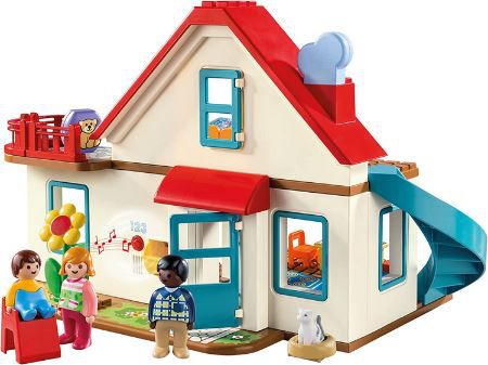 Playmobil 1.2.3 70129 Einfamilienhaus mit Türklingel für 29,09€ (statt 35€)