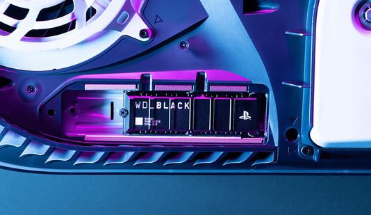 WD Black SN850P NVMe SSD mit Kühlkörper, 4 TB, PCIe 4.0 x4 für 289,91€ (statt 345€)