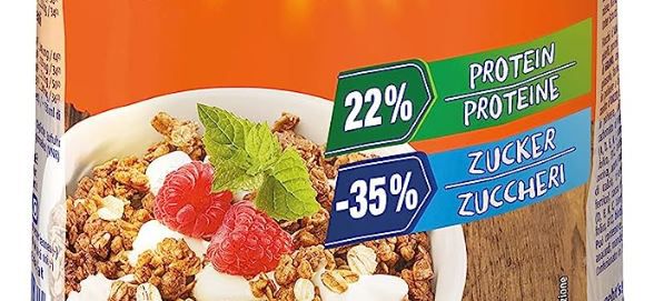 Ovomaltine Crunchy Protein Müsli Plus, 300g ab 3,59€ (statt 5€)