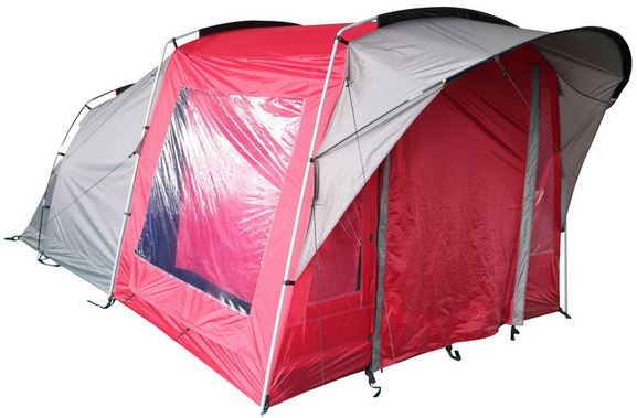 Chillroi 4 Personen Tunnelzelt, 485 x 280 x 200 cm für 116,39€ (statt 132€)