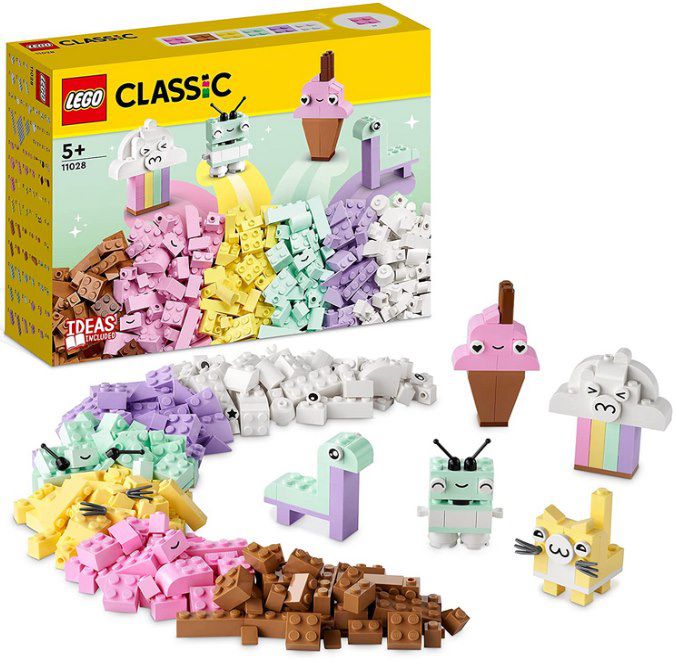 LEGO 11028 Classic Pastell Kreativ Bauset für 12,90€ (statt 16€)