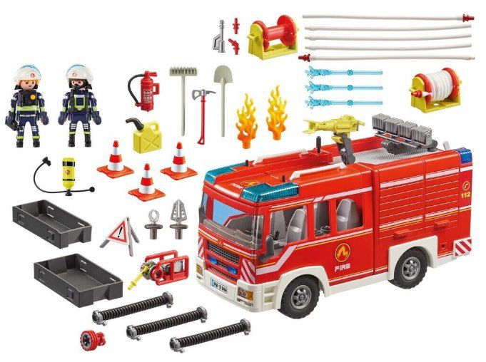 Playmobil City Action 9464 Feuerwehr Rüstfahrzeug für 43,89€ (statt 50€)