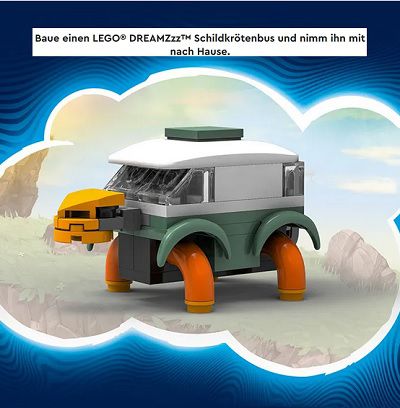 Gratis: LEGO® DREAMZzz™ Schildkrötenbus bei Bauaktion in LEGO® Stores am 2.+3.8.
