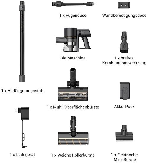 Dreame R10 Pro Akku Staubsauger mit 150AW für 199,99€ (statt 299€)