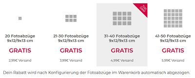 MeinFoto: Bis zu 50 Fotoabzüge gratis + VSK