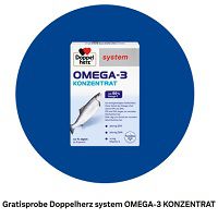 Doppelherz system OMEGA-3 KONZENTRAT-Probe gratis erhalten