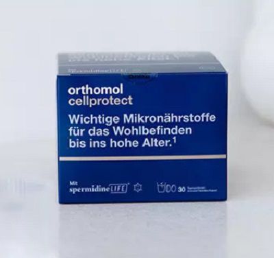 Wieder da! Produktprobe von Orthomol Cellprotect gratis anfordern