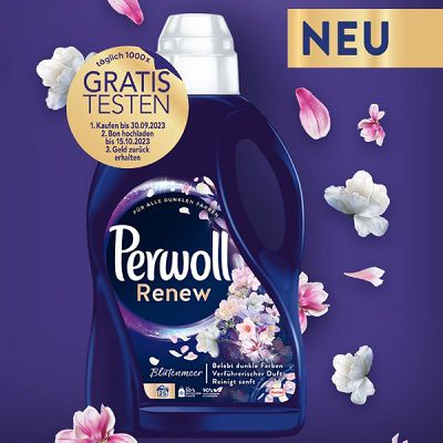 Perwoll Renew Blütenmeer kostenlos ausprobieren