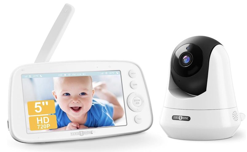 Babyphone mit 720p Kamera & 5 Zoll Monitor für 68,99€ (statt 120€)