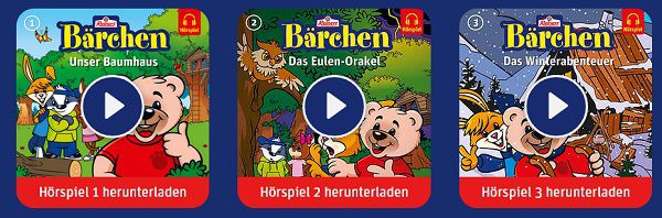 Gratis: Hörspiele mit dem Bärchen von Reinert Wurst