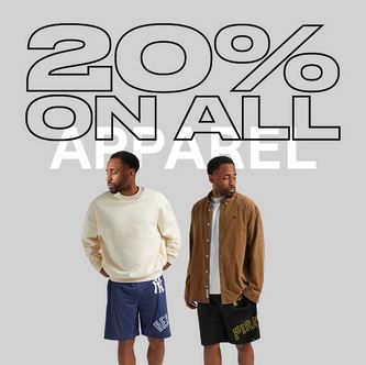 Kickz Apparel Sale + 20% Extra   z.B. Nike NK Dri FIT T Shirt ab 35,96€ (statt 50€)