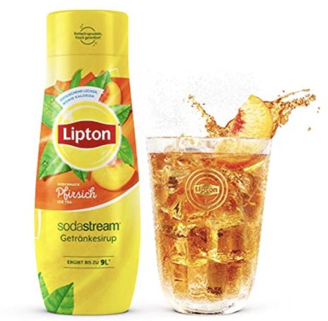 SodaStream Sirup Lipton Ice Tea Pfirsich oder Zitrone ab 2,69€ (statt 4€)