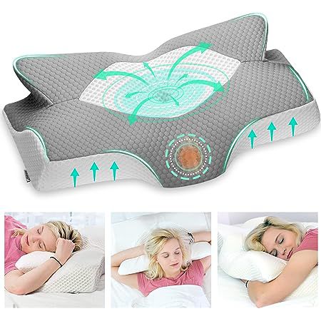 Elviros Orthopädisches Kissen aus Memory Foam für 24,99€ (statt 40€)