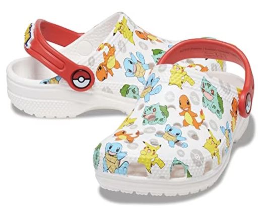 Crocs Classic Pokemon K Clogs für Kinder für 24,89€ (statt 34€)   bis 34