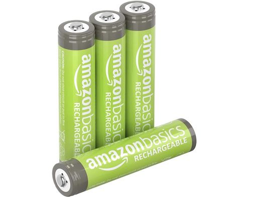 4x Amazon Basics AAA NiMH Akkus 800mAh für 4,87€ (statt 6€)